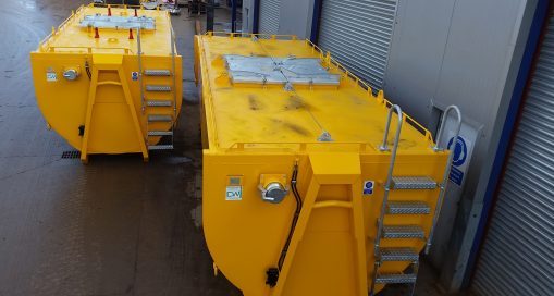 Sealed Specialist Waste Container - Dexter Watson